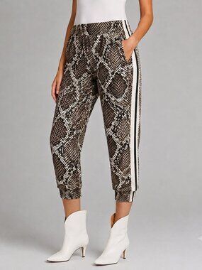 Norma Kamali Jogger Capri Pants